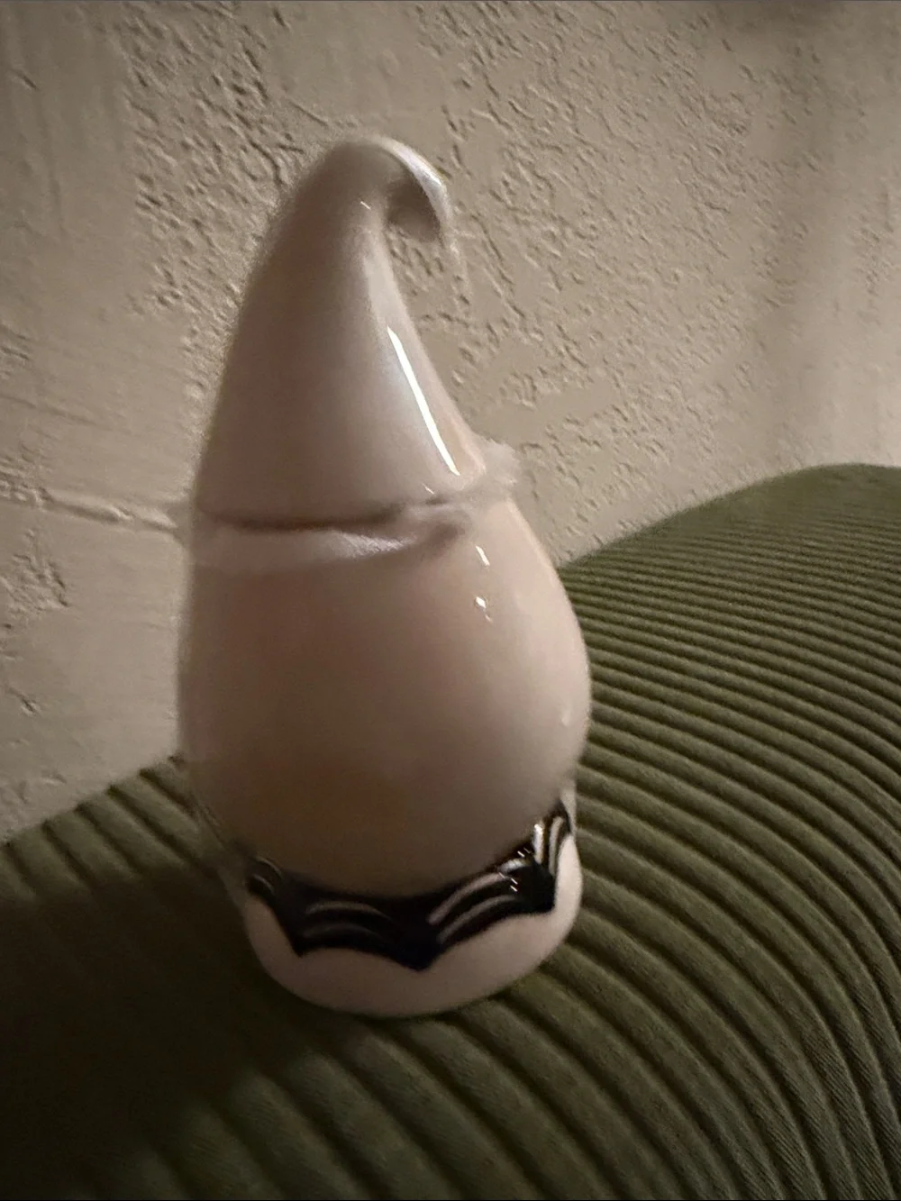 White Ceramic Ghost Cookie Jar – Cute Halloween Kitchen Accent